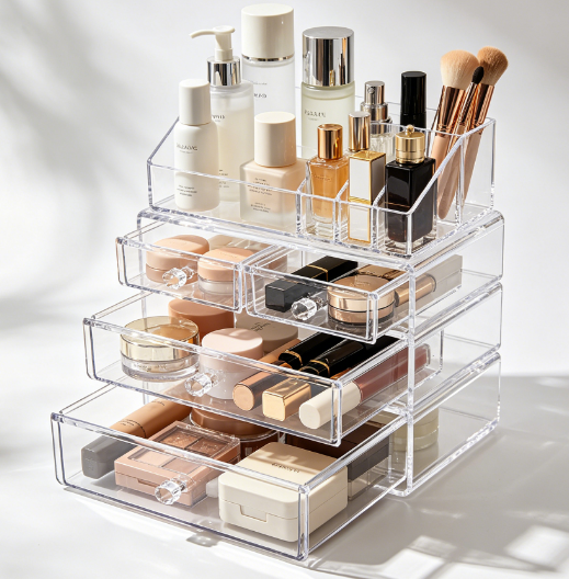 5 tier acrylic cosmetic storage organizer 5 tier acrylic cosmetic storage organizer