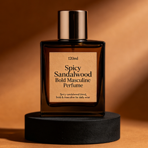 120ml spicy sandalwood bold masculine perfume