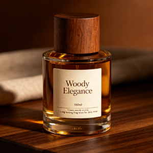 100ml woody elegance long lasting perfume bottle